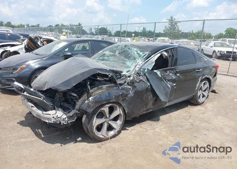 2018 Honda Accord Touring из США, поврежденный, VIN 1HGCV1F99JA099232